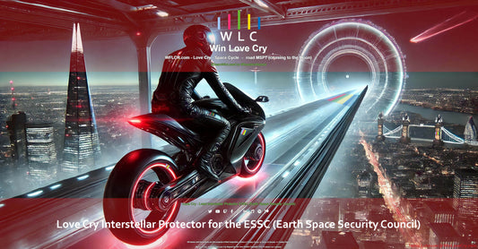 2024 - Music Single - WFLCR.com - Love Cry - Space Cycle on road MSP7 (cruising to the Moon) - [download only]